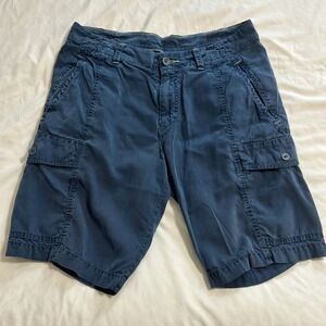 Tommy Bahama Relax Mens Navy Blue Cargo Shorts Size 32 Casual Island